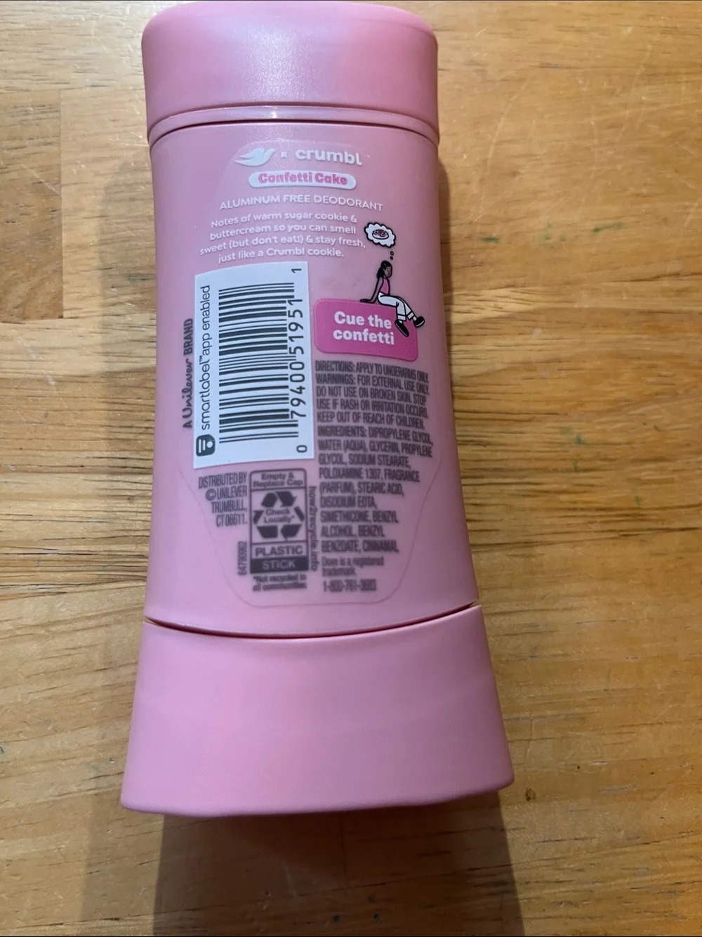 Dove Crumbl limited edition